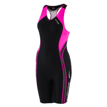 Orca Core Race trisuit zwart/roze dames 2015 DVC566
